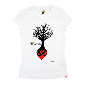 Apri immagine nella presentazione, T-shirt maniche corte 100% cotone - family -
